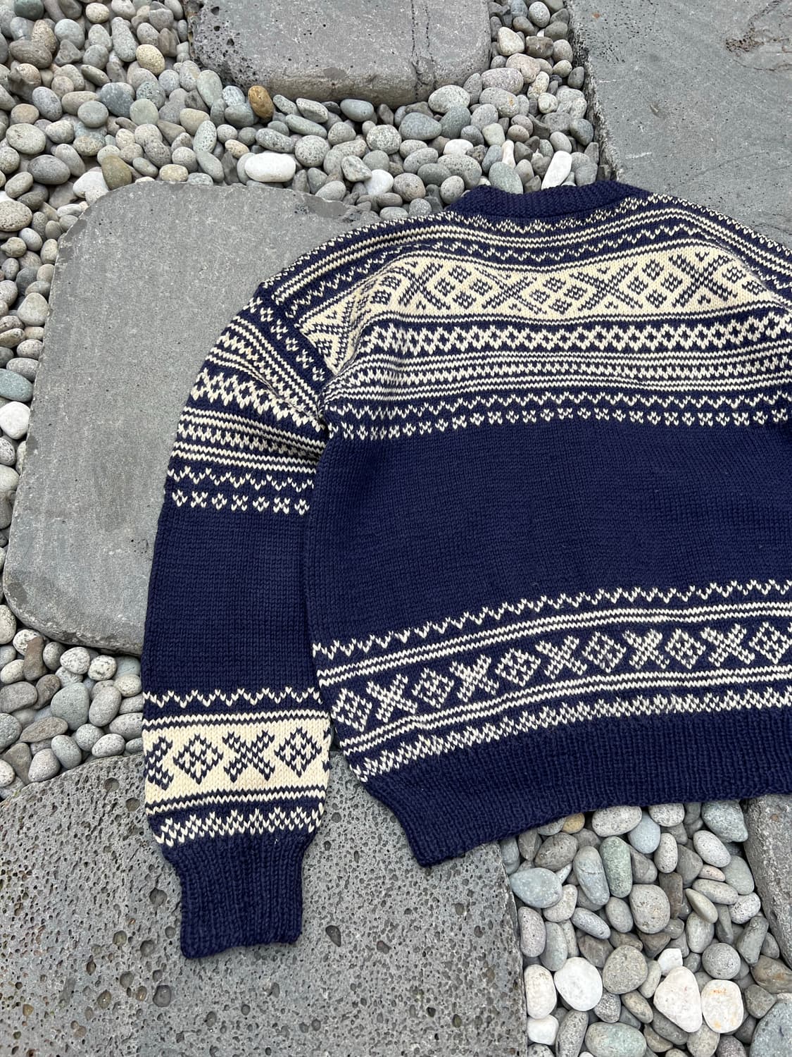 OLD VINTAGE NORDIC HAND KNIT 노르딕니트가디건 상품이미지9