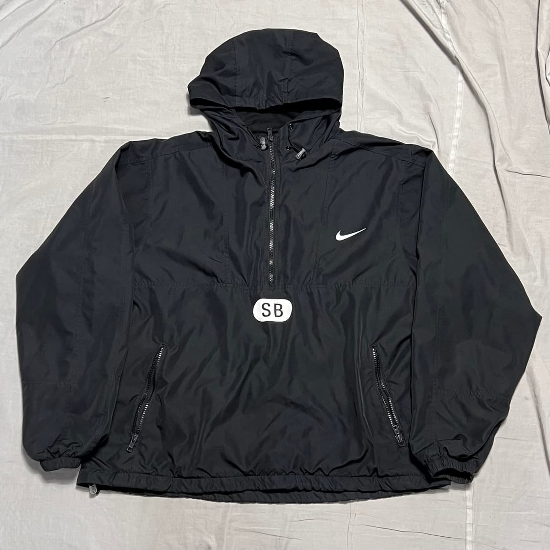 XXL 나이키 스우시 블랙 아노락 상품이미지2