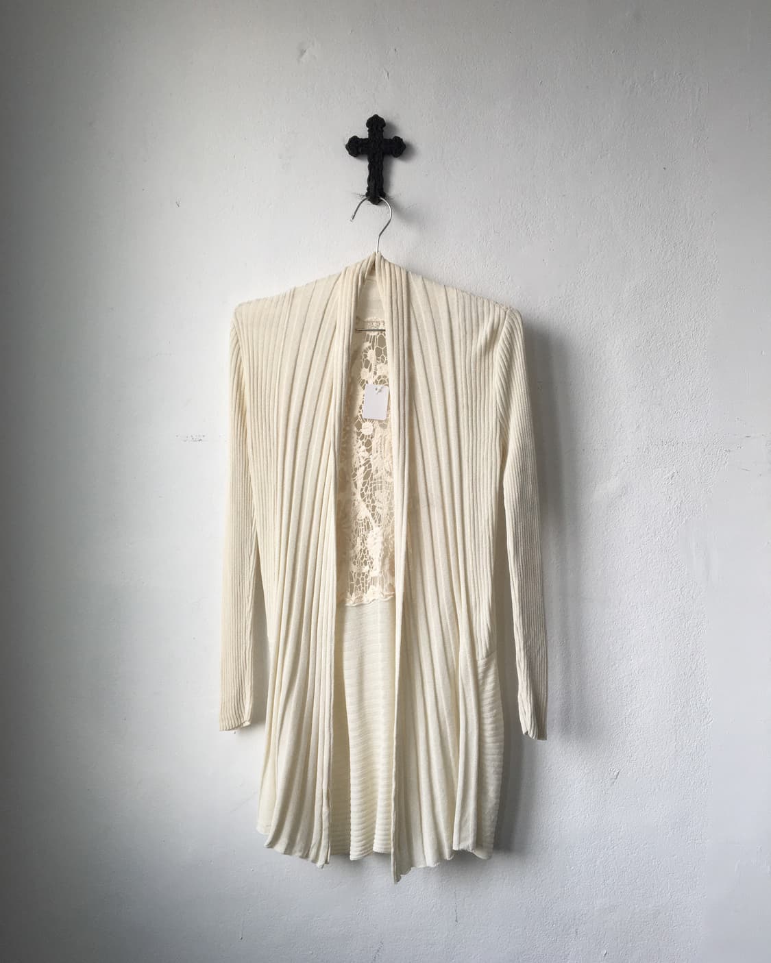 Back crochet see through point open card 상품이미지2