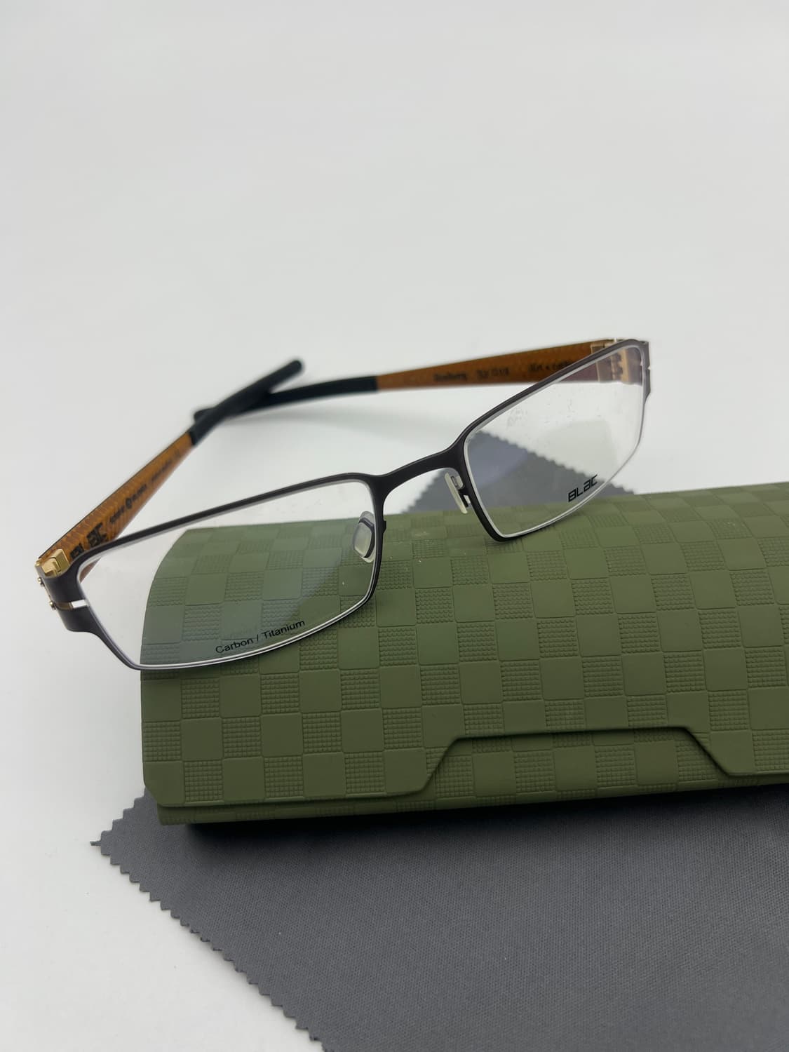 블락 BLAC 메탈 직사각 안경 Rosberg 상품이미지3