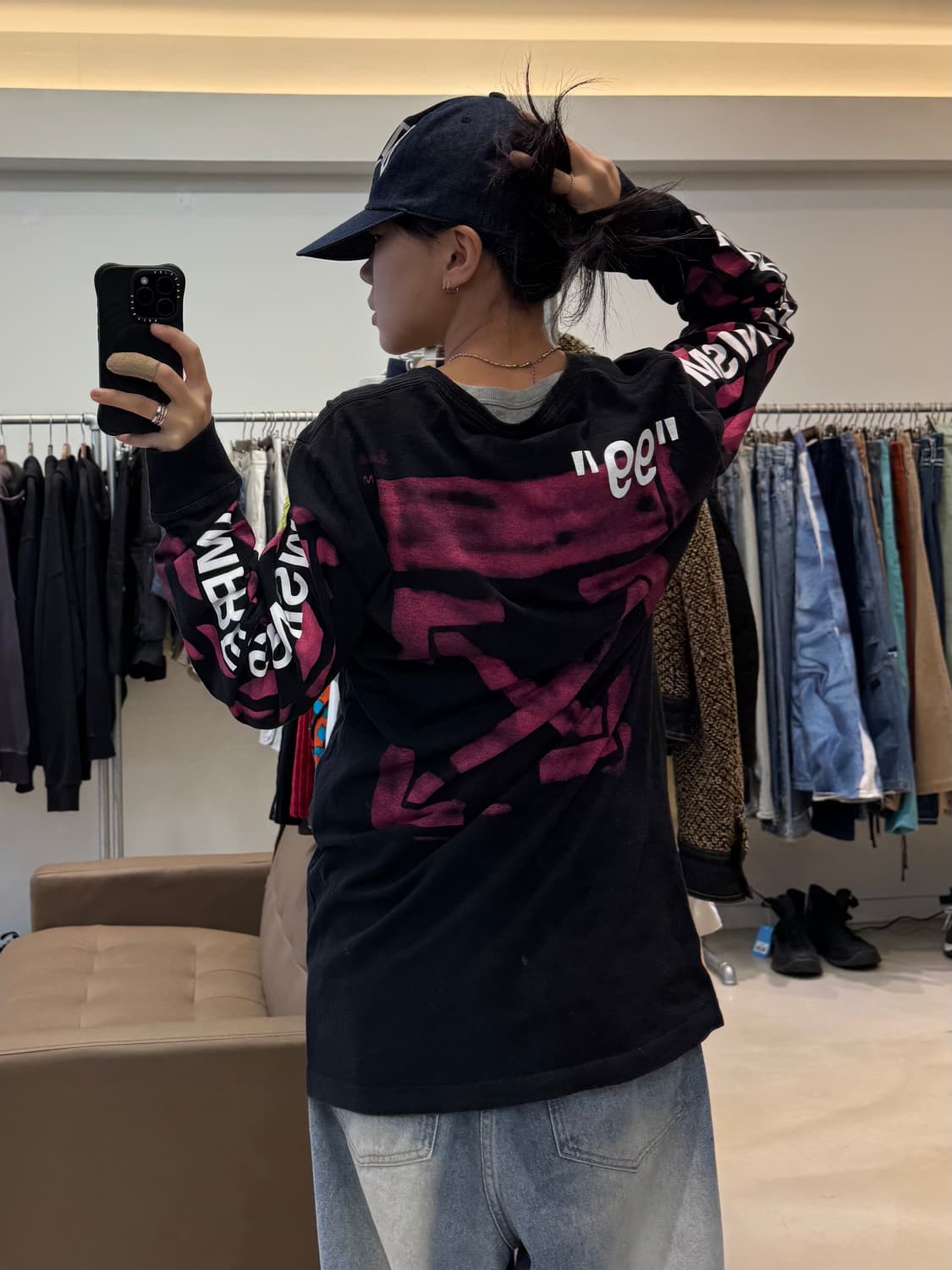 오프화이트 임프레셔니즘 롱슬리브 상품이미지6