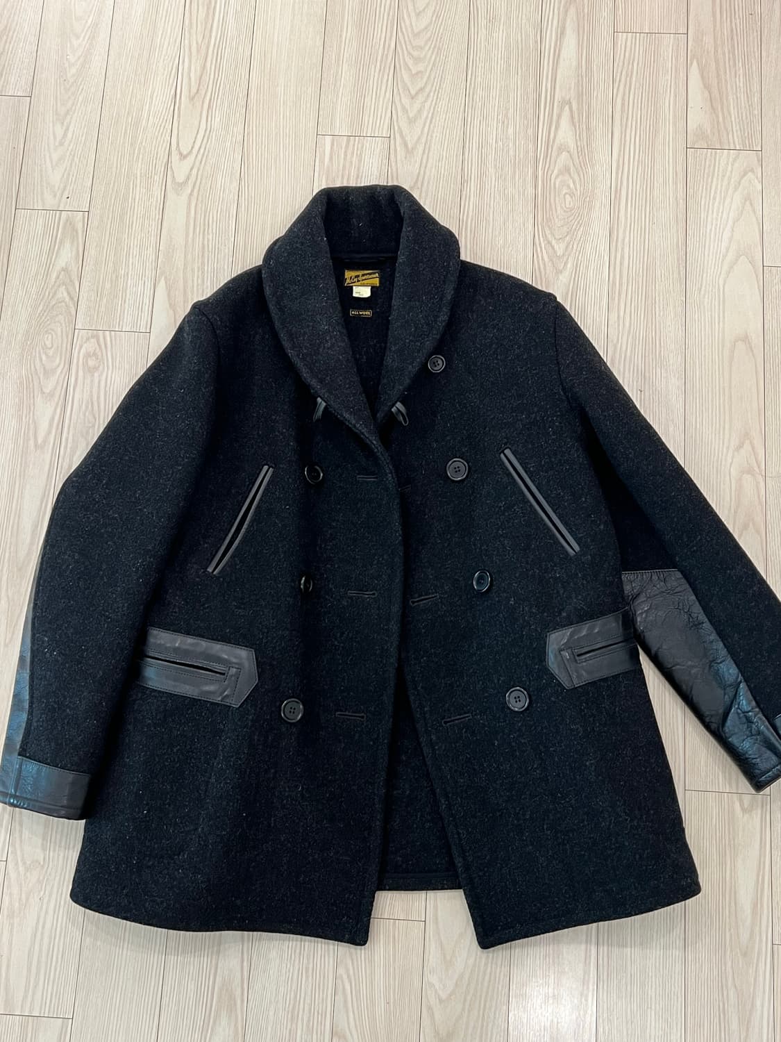 리얼멕코이 울 레일로드코트 38 상품이미지6