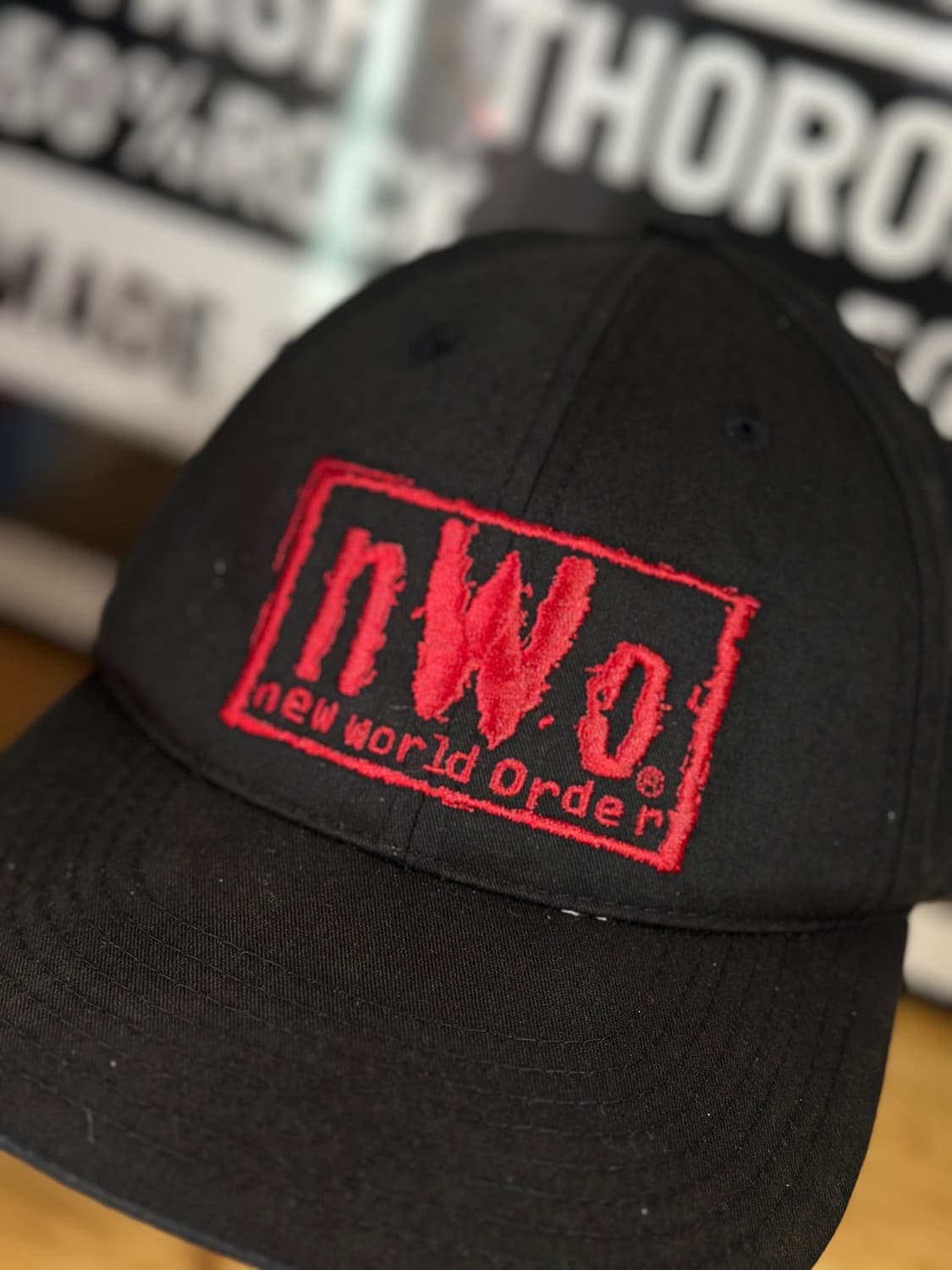 90s NWO WCW WWE 빈티지 모자 상품이미지2
