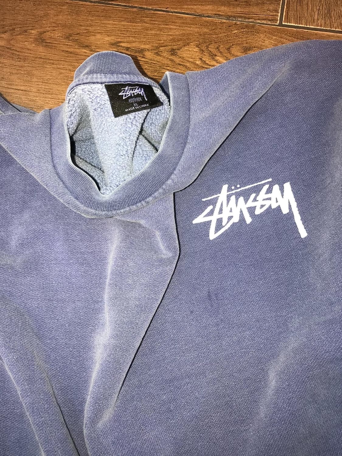 Stussy Logo Dyed Sweatshirts 상품이미지6