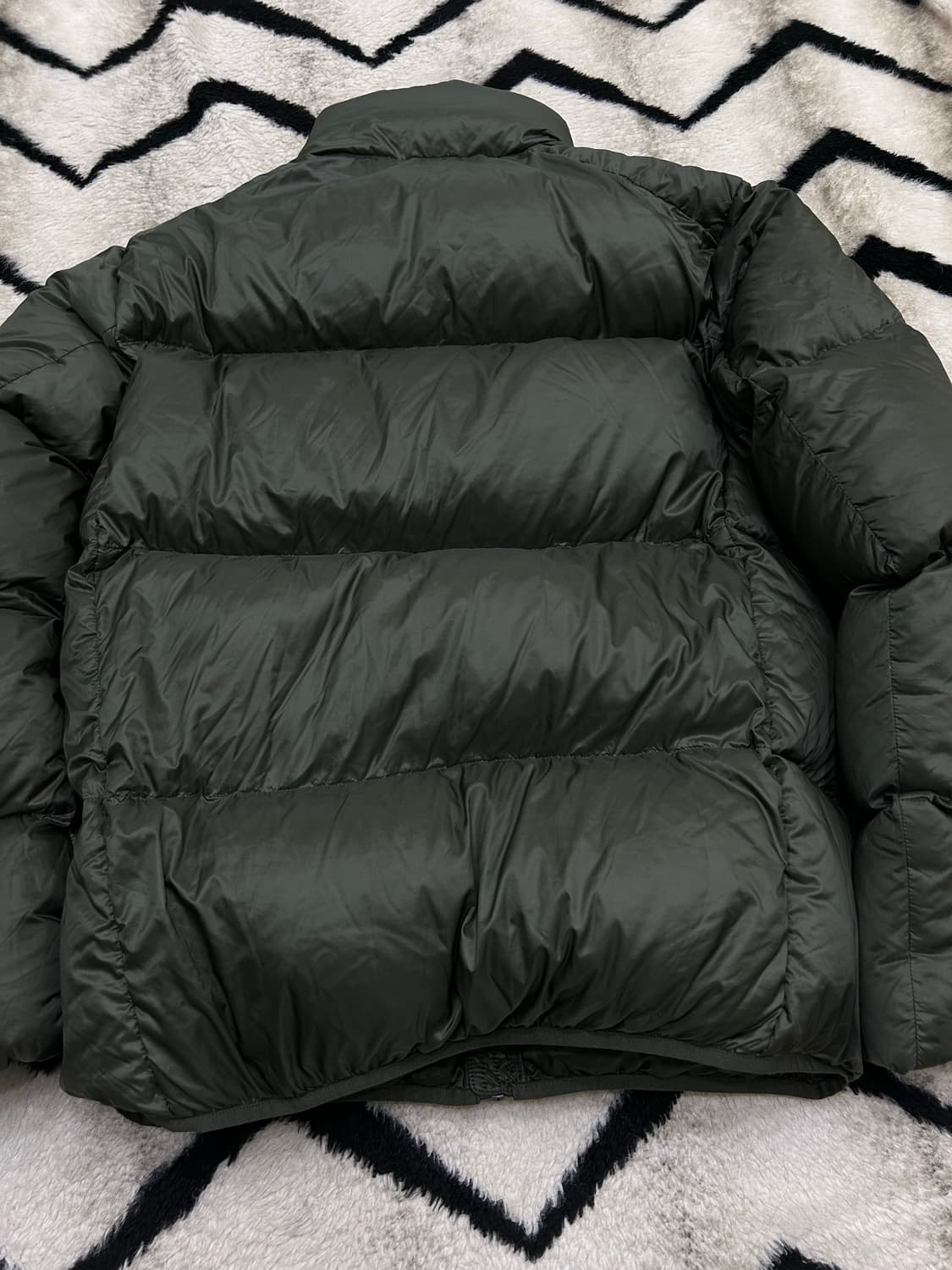 [M]유니클로 울트라 라이트 패딩/카키 상품이미지3