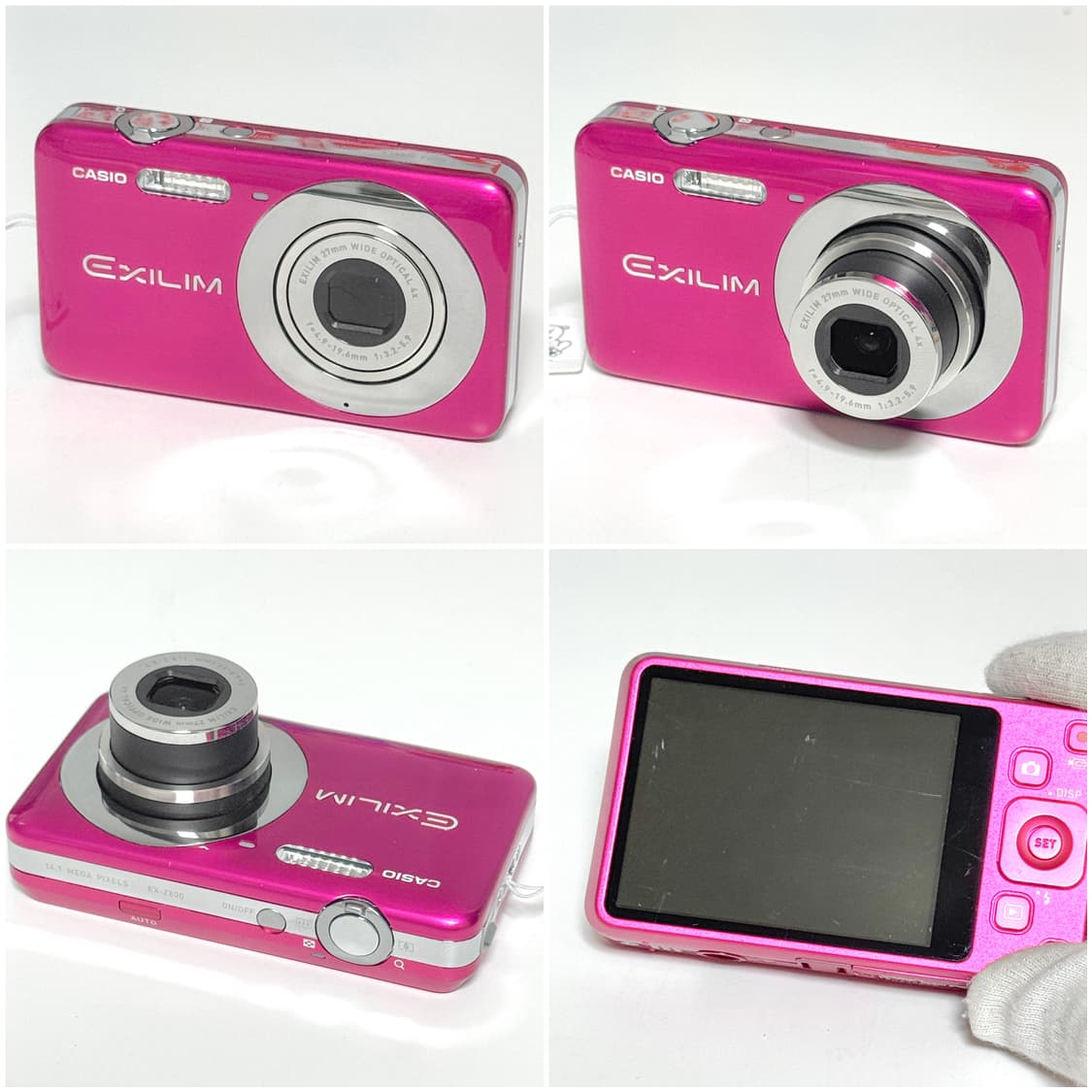 카시오 엑슬림 Z800 체리핑크 빈티지디카 상품이미지2