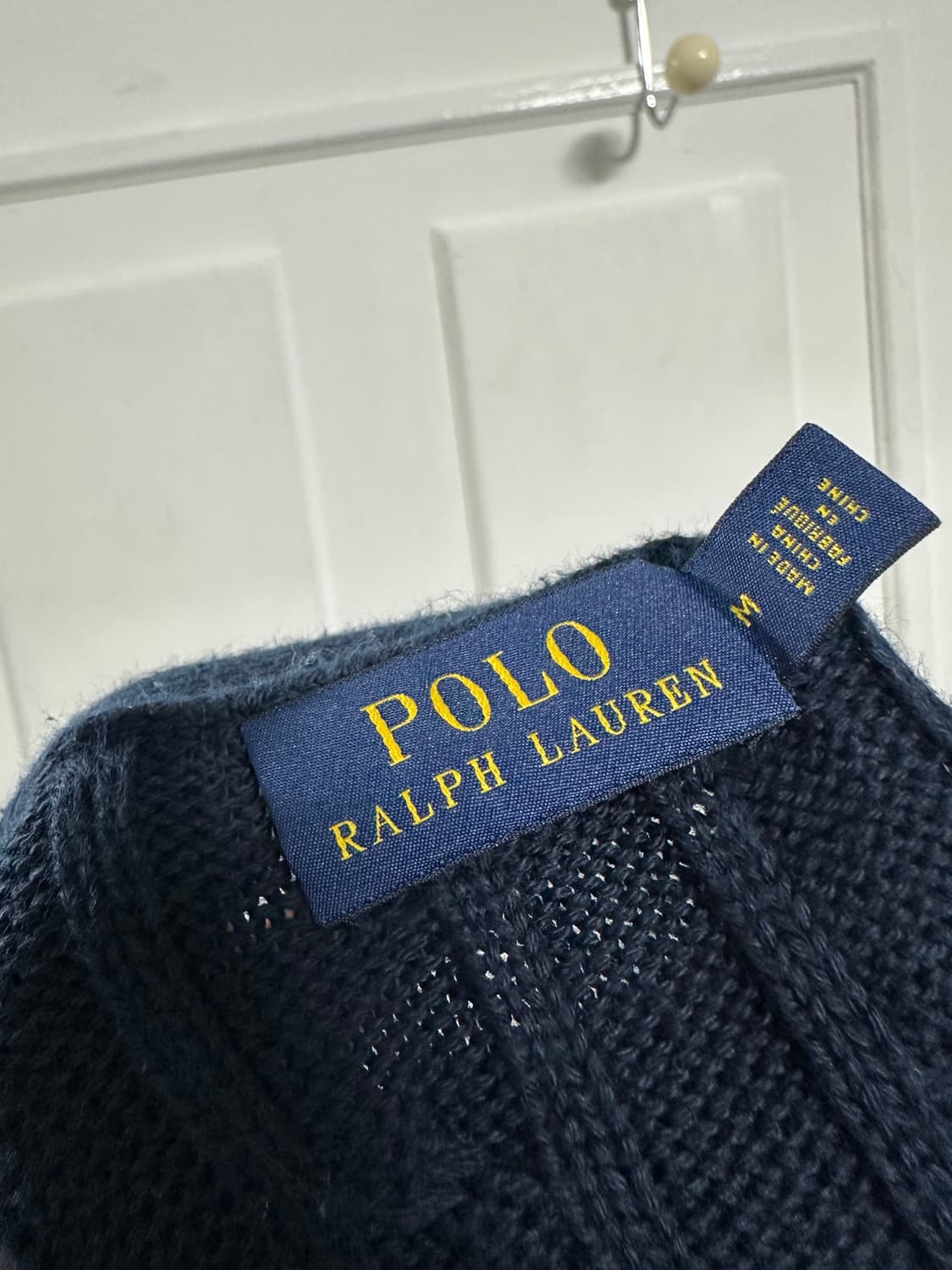 폴로 랄프로렌 케이블 코튼 니트 가디건 상품이미지3