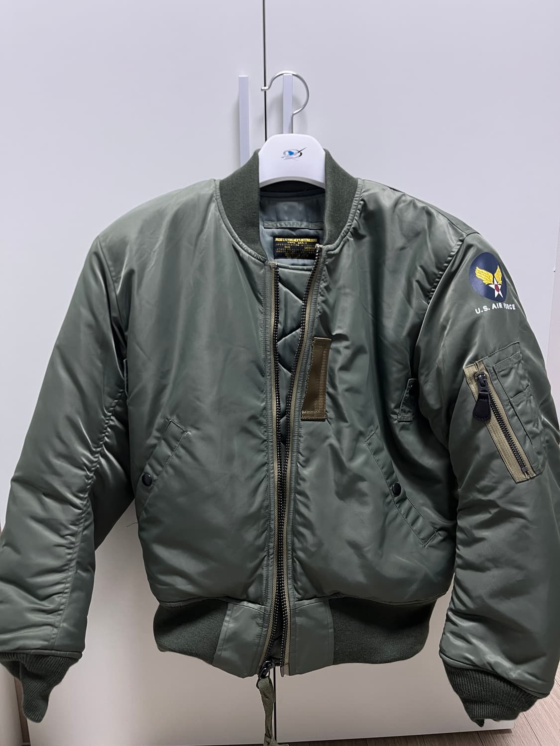 브론슨 오리지날 Ma-1 1955 기반 복각 항공자켓 상품이미지1