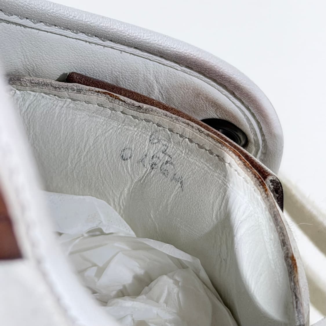 (A/6.5) / 벨루티 로우탑 스니커즈 레더 가죽 상품이미지9