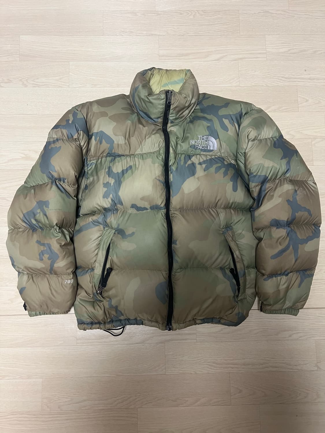 노스페이스 카모 센터 로고 M사이즈 눕시 상품이미지1