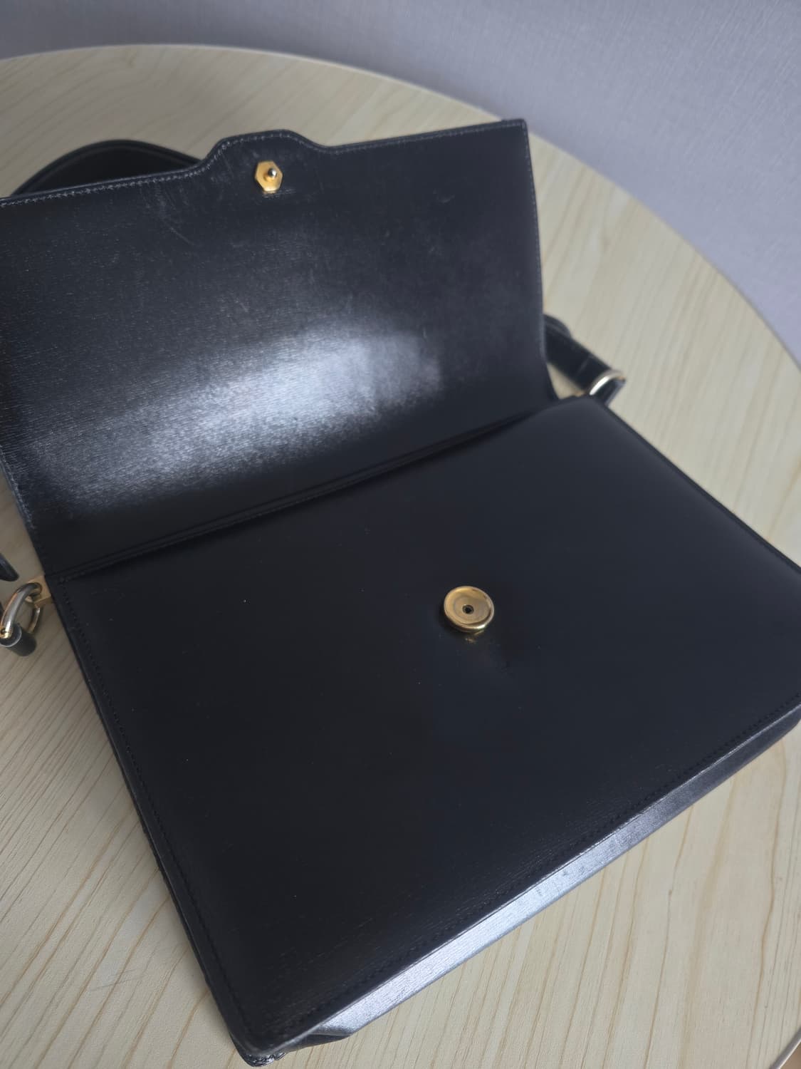 크리스찬 디올 몽테뉴 빈티지 크로스백 블랙 상품이미지6