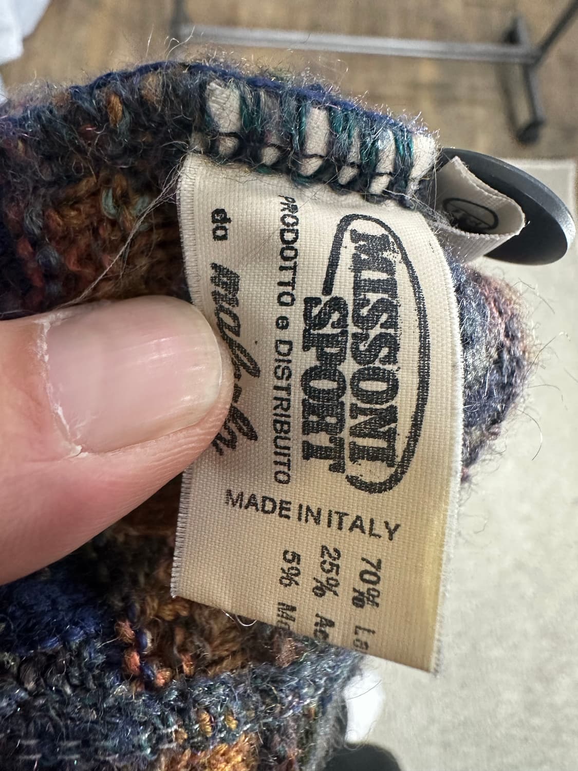 미쏘니 니트 조끼 상품이미지4