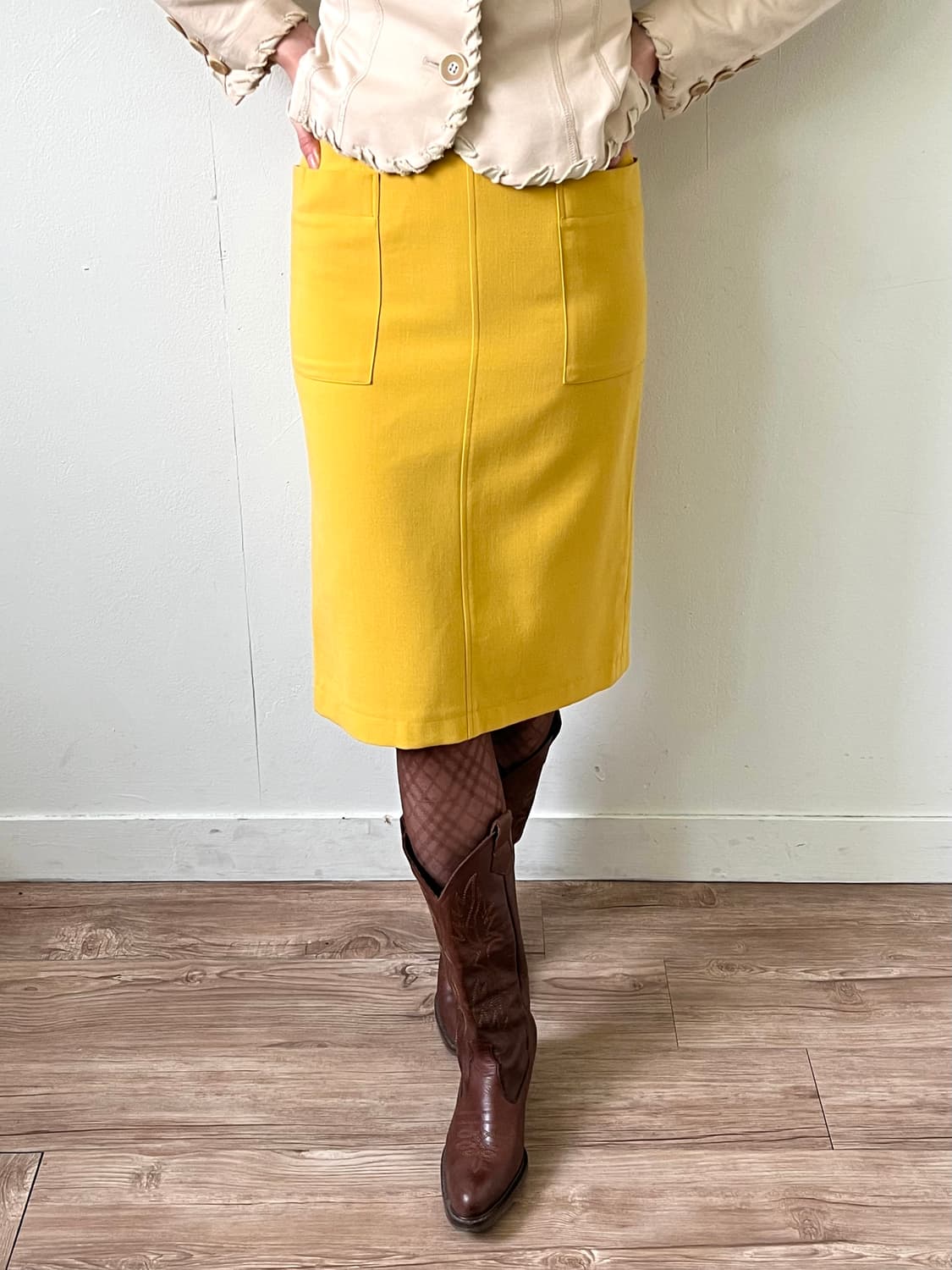 NATURAL BEAUTY 투 포켓 스커트 상품이미지5