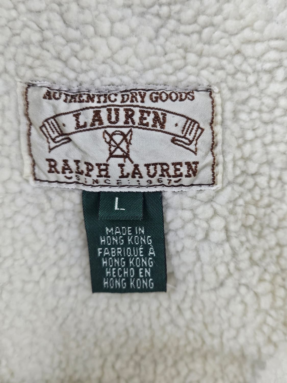 로렌랄프로렌 쉐르파 라이닝 데님 트러커 자켓 ( L ) / 11090 상품이미지8