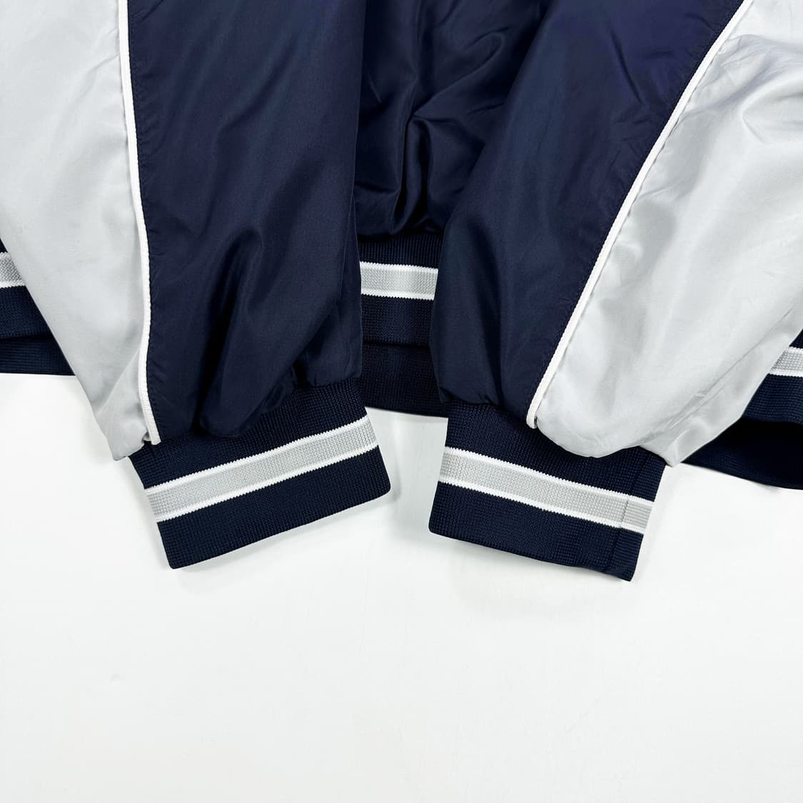 JPN 재팬빈티지 야구 우븐 아노락 웜업 네이비 2XL 상품이미지4