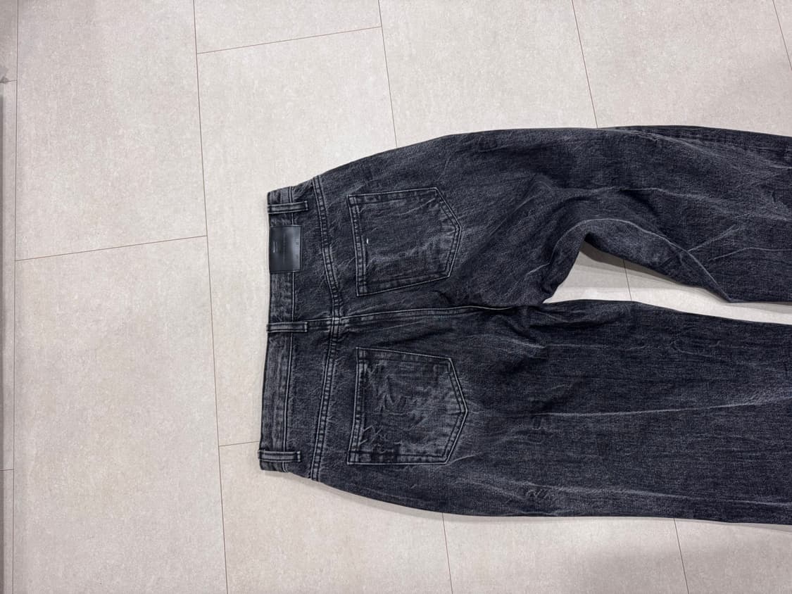 브랜디드 51026 쿠라보 크랙진 청바지 와이드진 상품이미지6