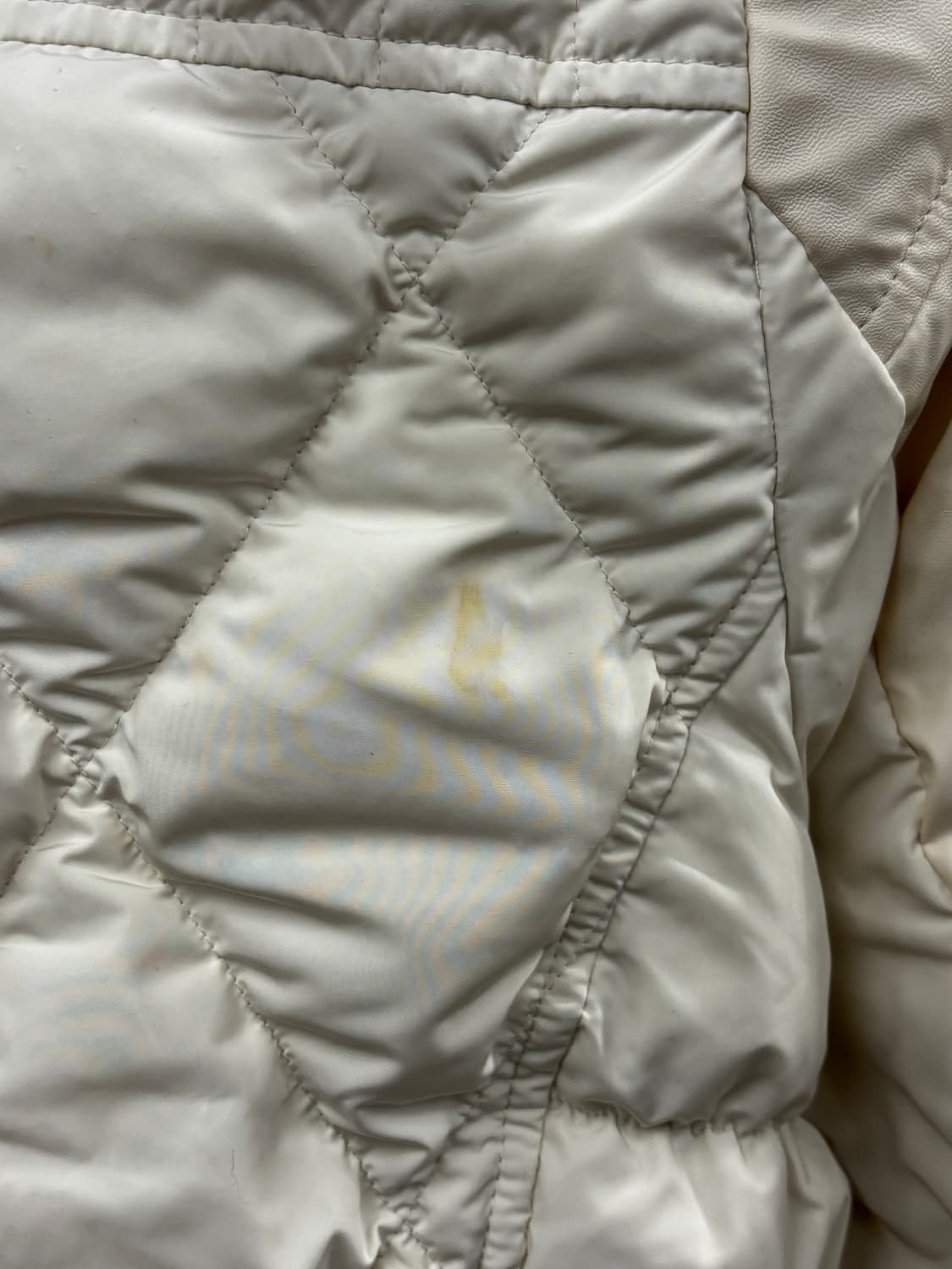 파리게이츠 아이보리 숏 패딩 점퍼 뽀글이 카라 2 상품이미지8