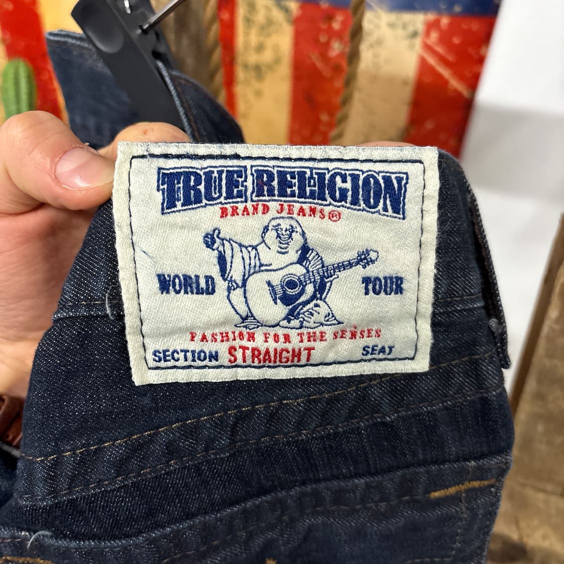 00s 트루릴리전 미국생산 리키 슈퍼T 스티치 데님팬츠 N908 상품이미지7