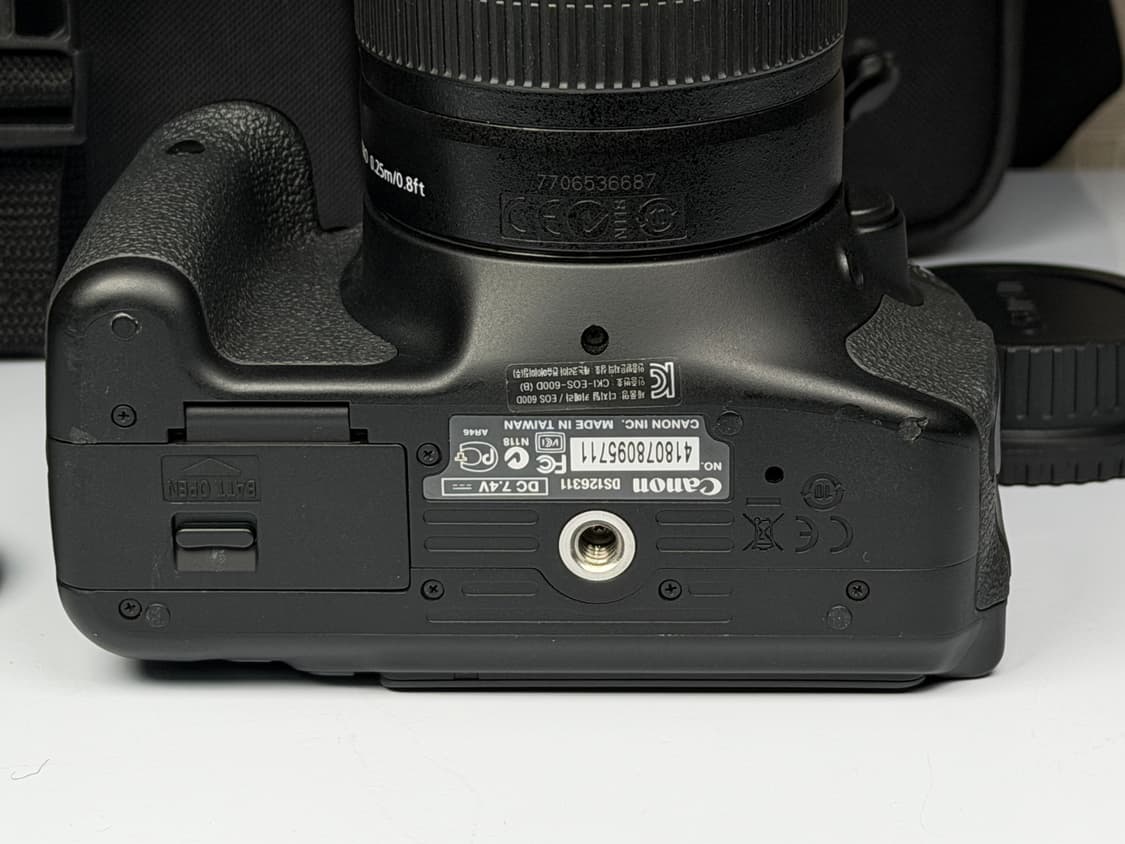 캐논 EOS 600D DSLR 카메라 1750컷 상품이미지5