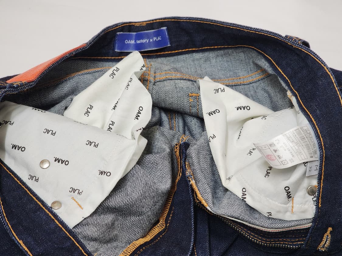 PLAC X OAM 데님 청바지 32사이즈 상품이미지4