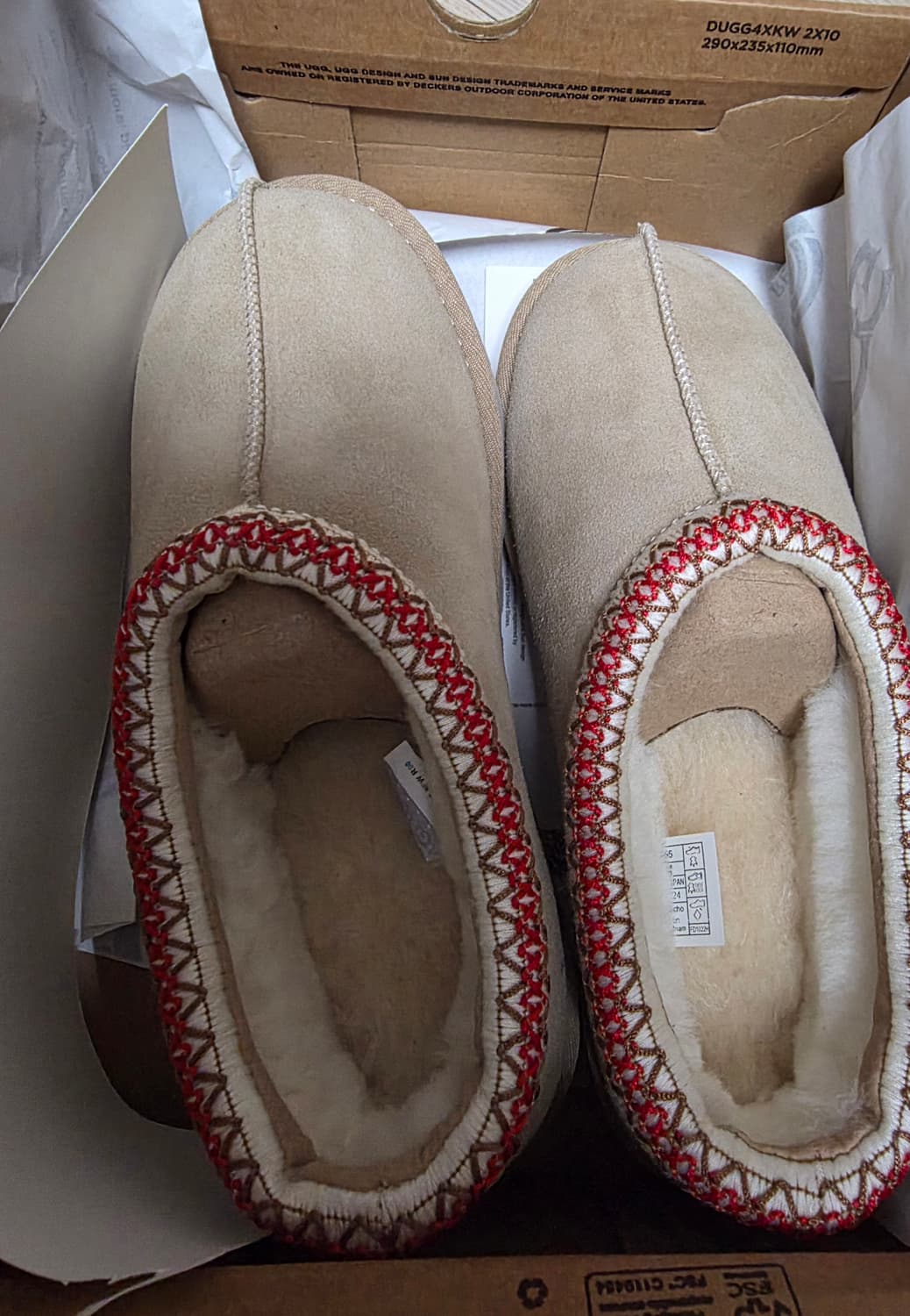 UGG 미국어그 타스만 베이지색 상품이미지1