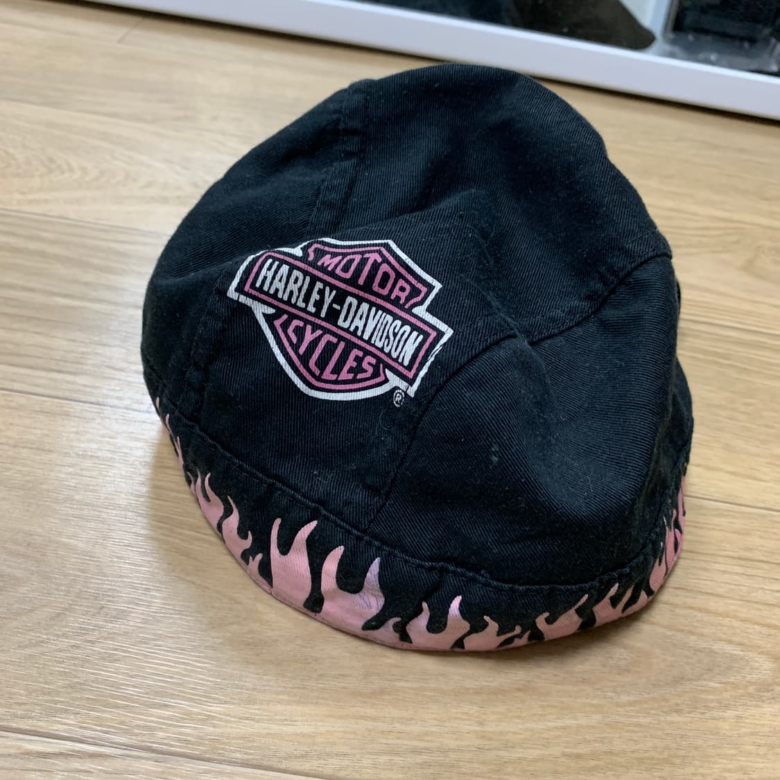 할리 데이비슨 핑크플레임 듀렉 두건 상품이미지1