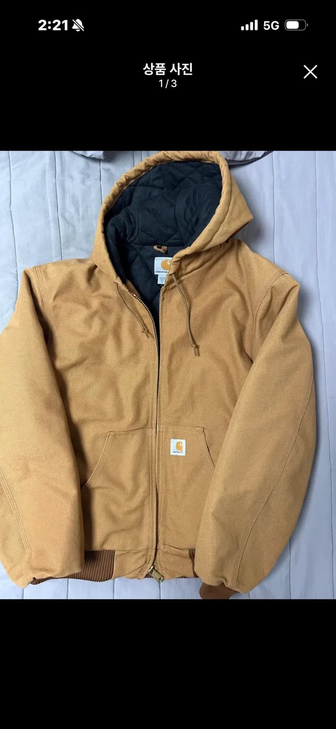 (M) 칼하트 덕액티브 자켓 상품이미지1