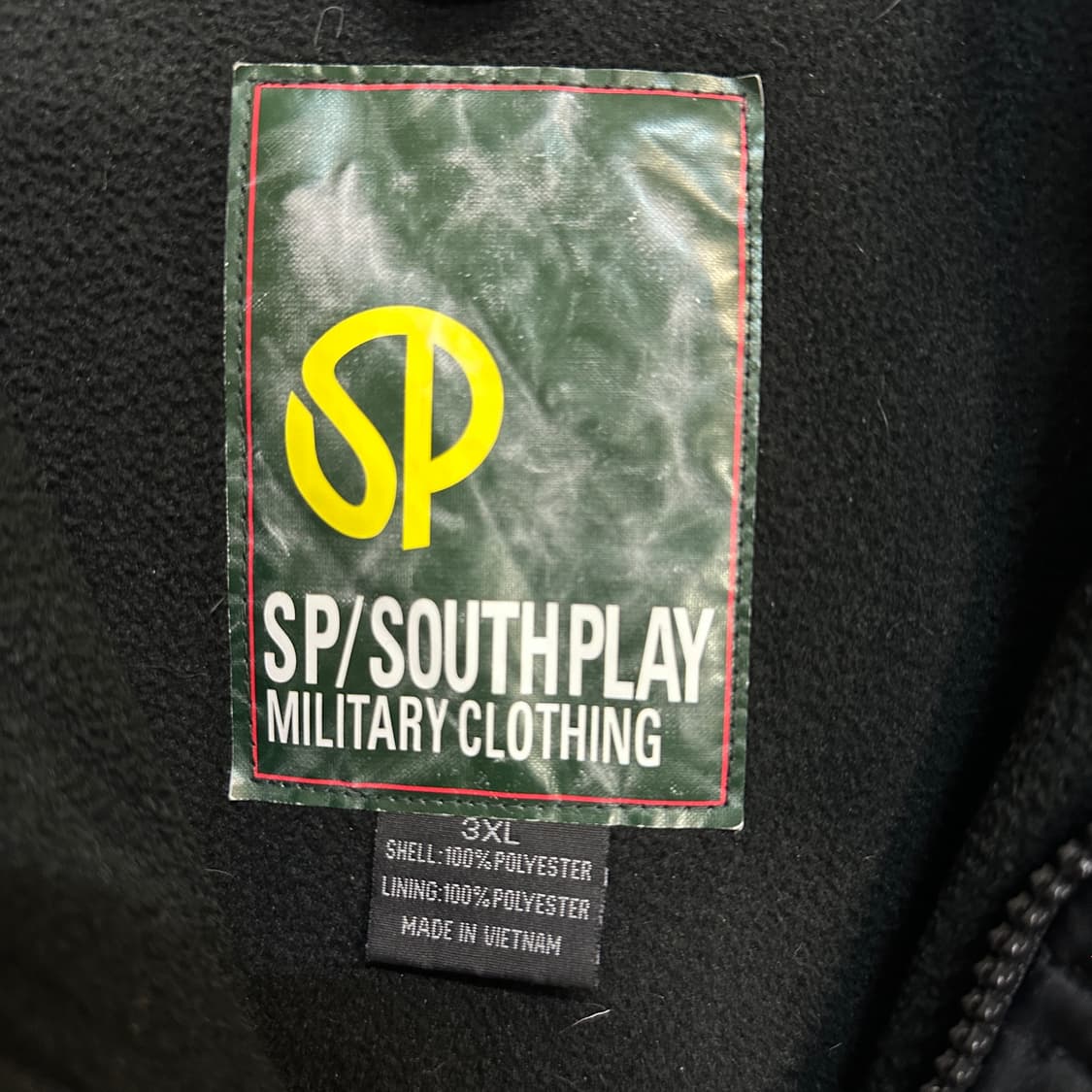 SP SOUTHPLAY 밀리터리 자켓 블랙 3XL(115) 상품이미지2