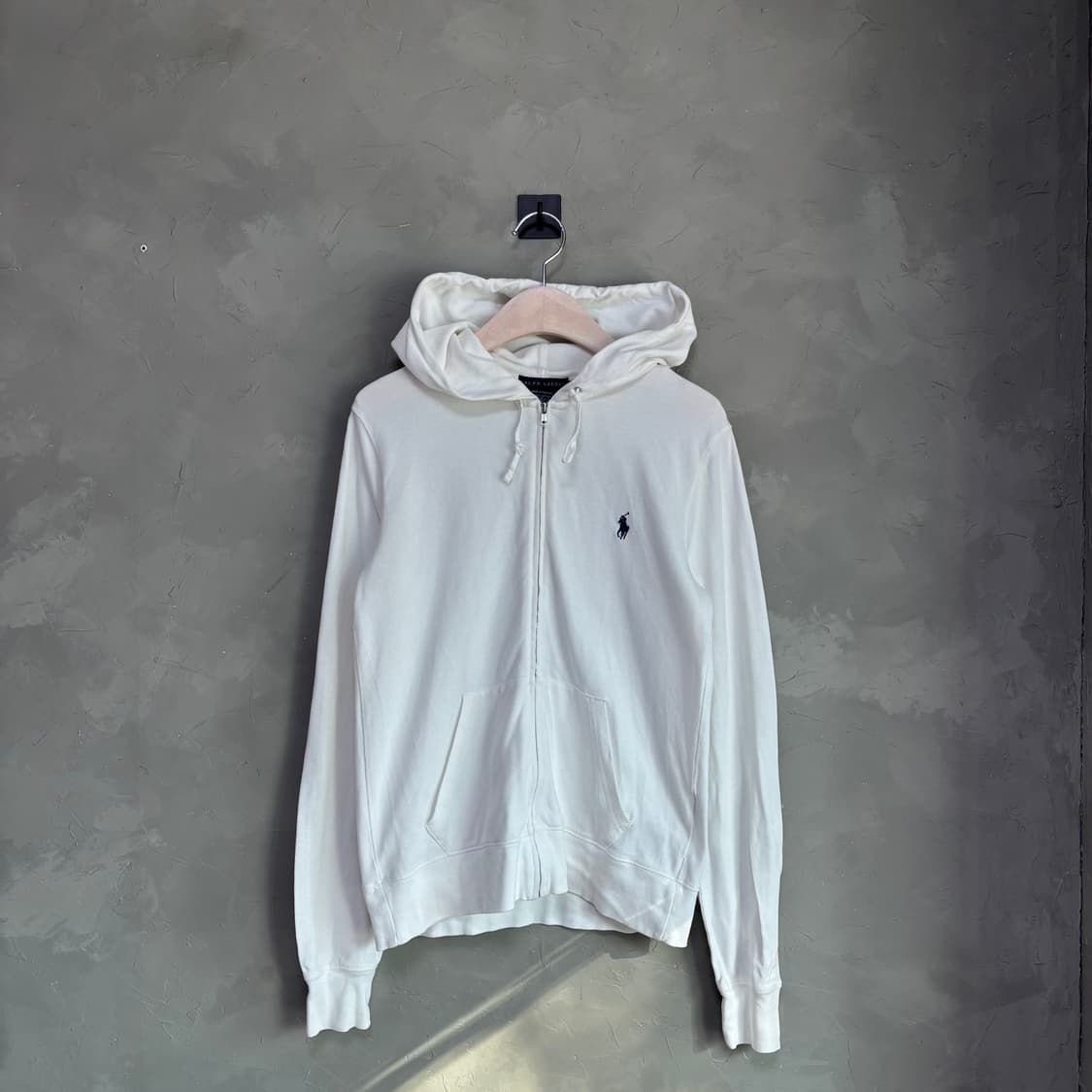 폴로 랄프로렌 후드집업 화이트 상품이미지1