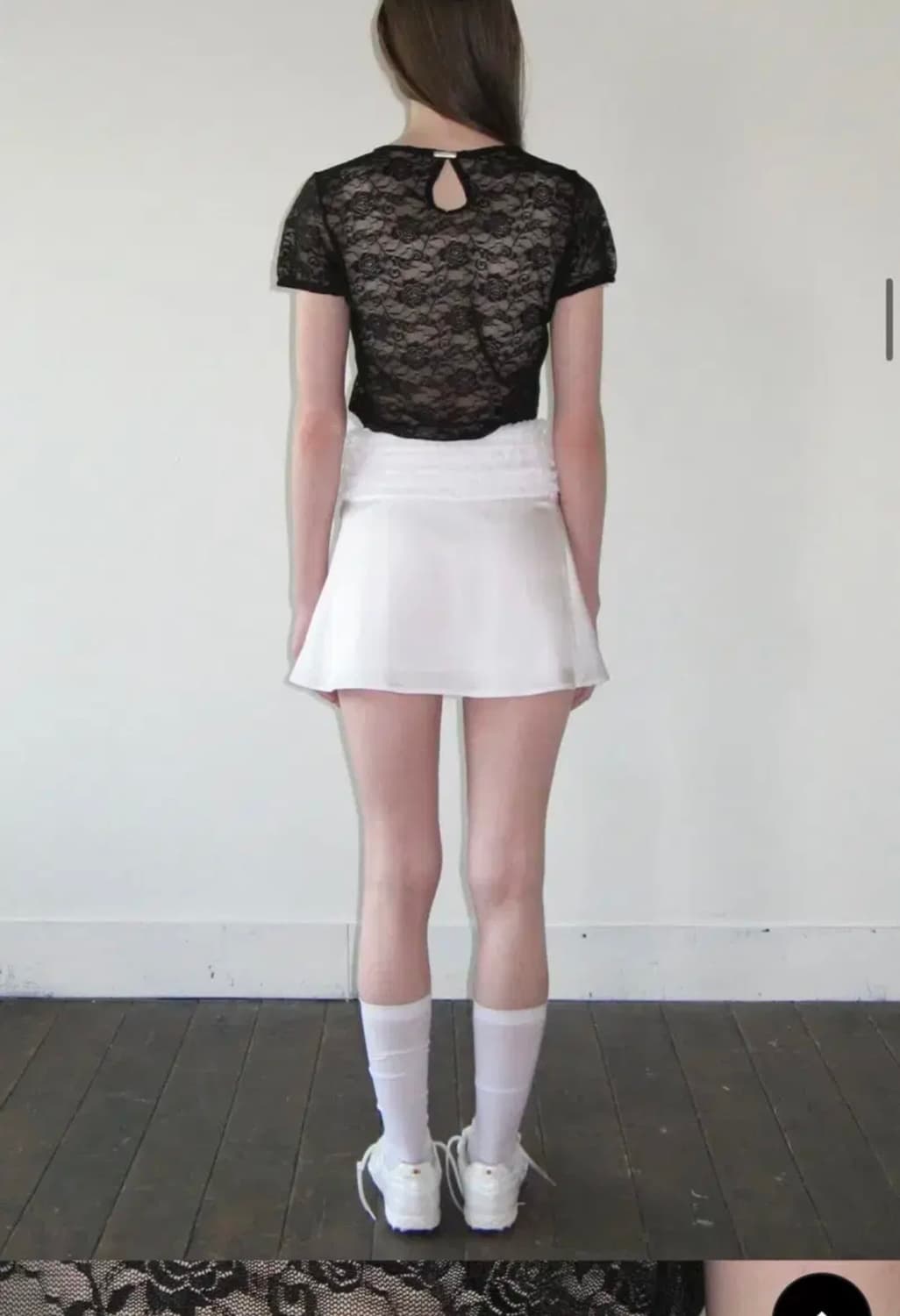 시눈 Two Buckle Skirt (White) 투 버클 스커트 상품이미지3
