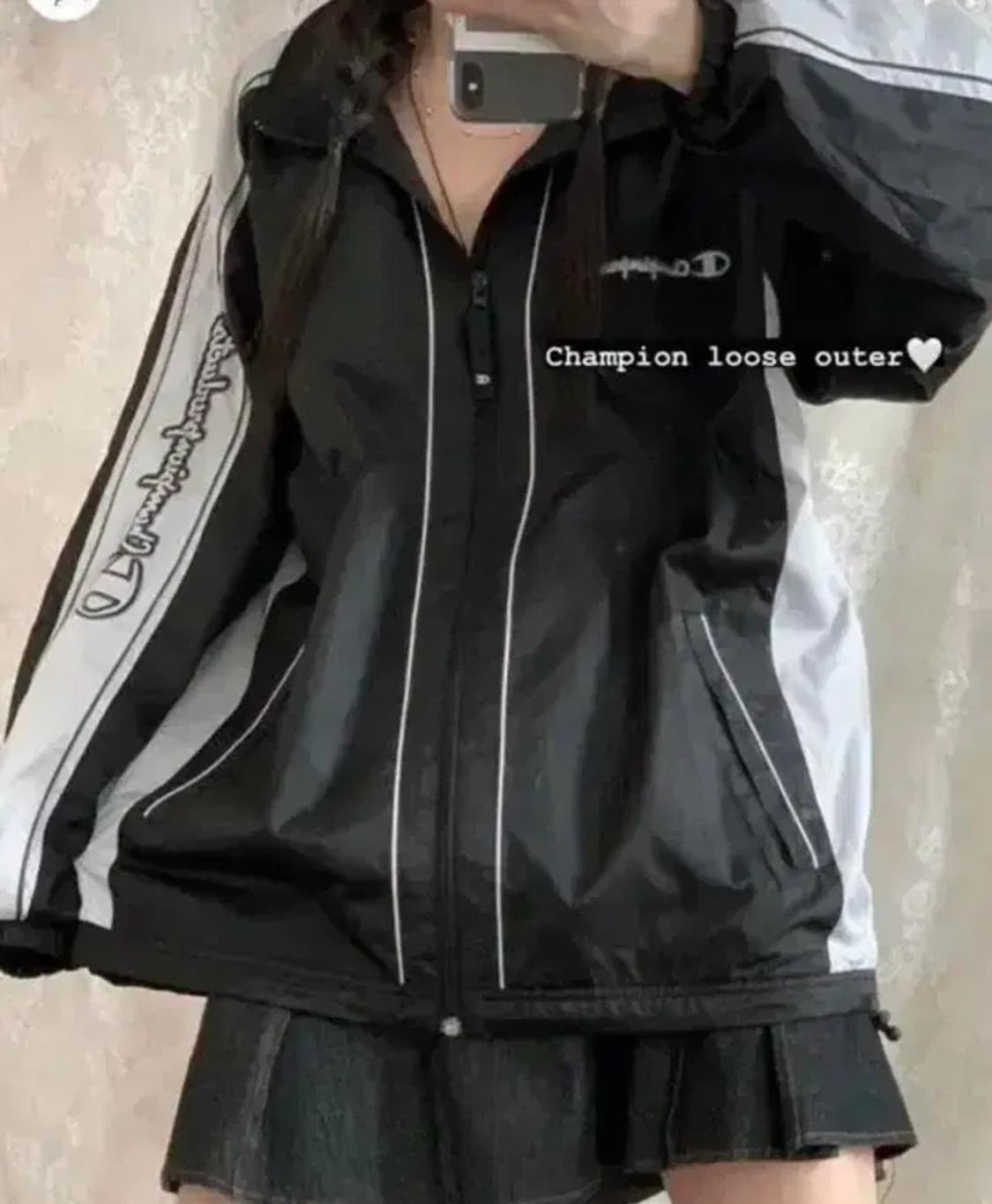 [판매] 챔피온 빈티지 올드스쿨 바람막이 자켓 상품이미지1