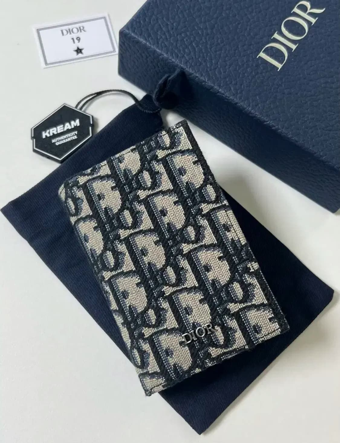 [정품] 신형 새상품 / 디올 오블리크 오거나이저 카드지갑 베이지 상품이미지3