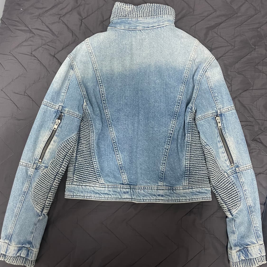 자라 데님 바이커 자켓 상품이미지2