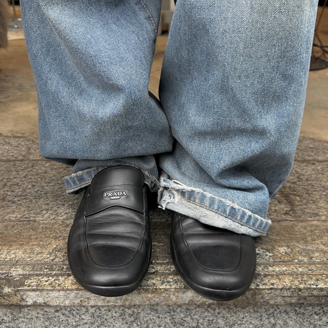 00s 프라다 스포츠 가죽 로퍼 상품이미지7