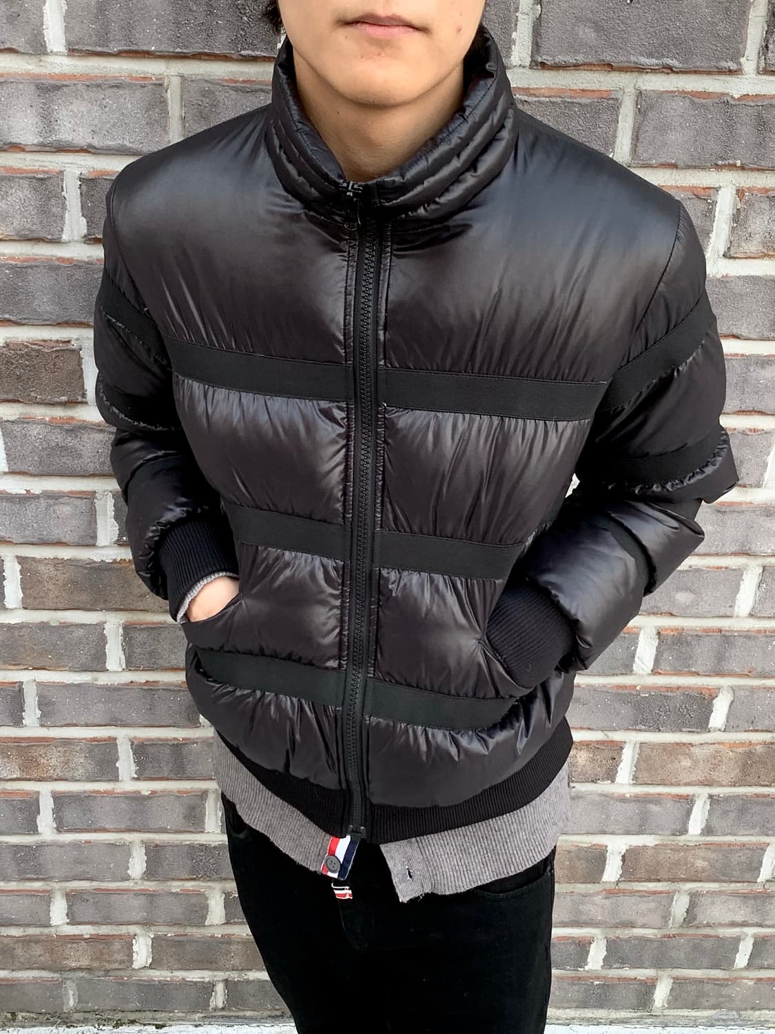 존 로렌스 설리반 테이핑 패딩 상품이미지1