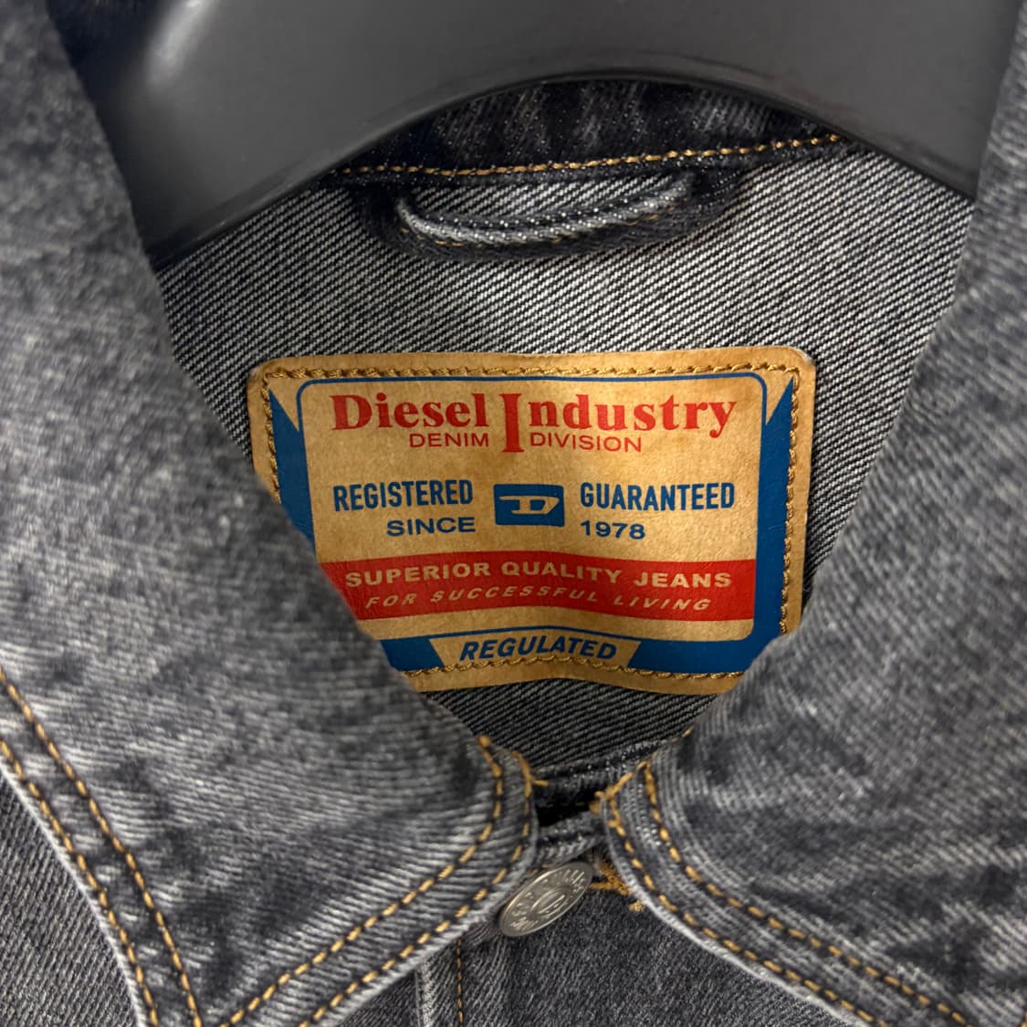 디젤 D-롤크-SP4 데님 자켓 상품이미지8