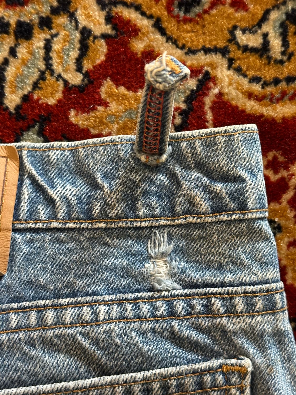 90s Levi's 505 "Blank Orange Tab" (USA) 상품이미지10