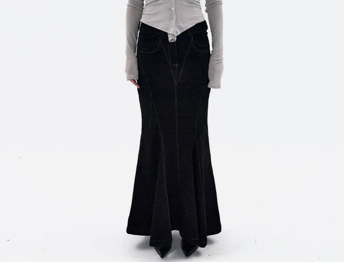 2000아카이브스 롱스커트 상품이미지1