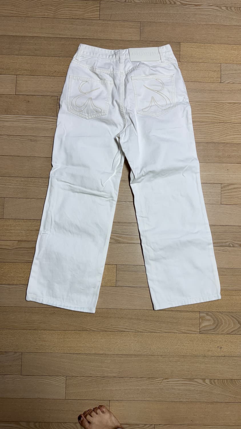 글로니 제인 진 화이트 상품이미지3