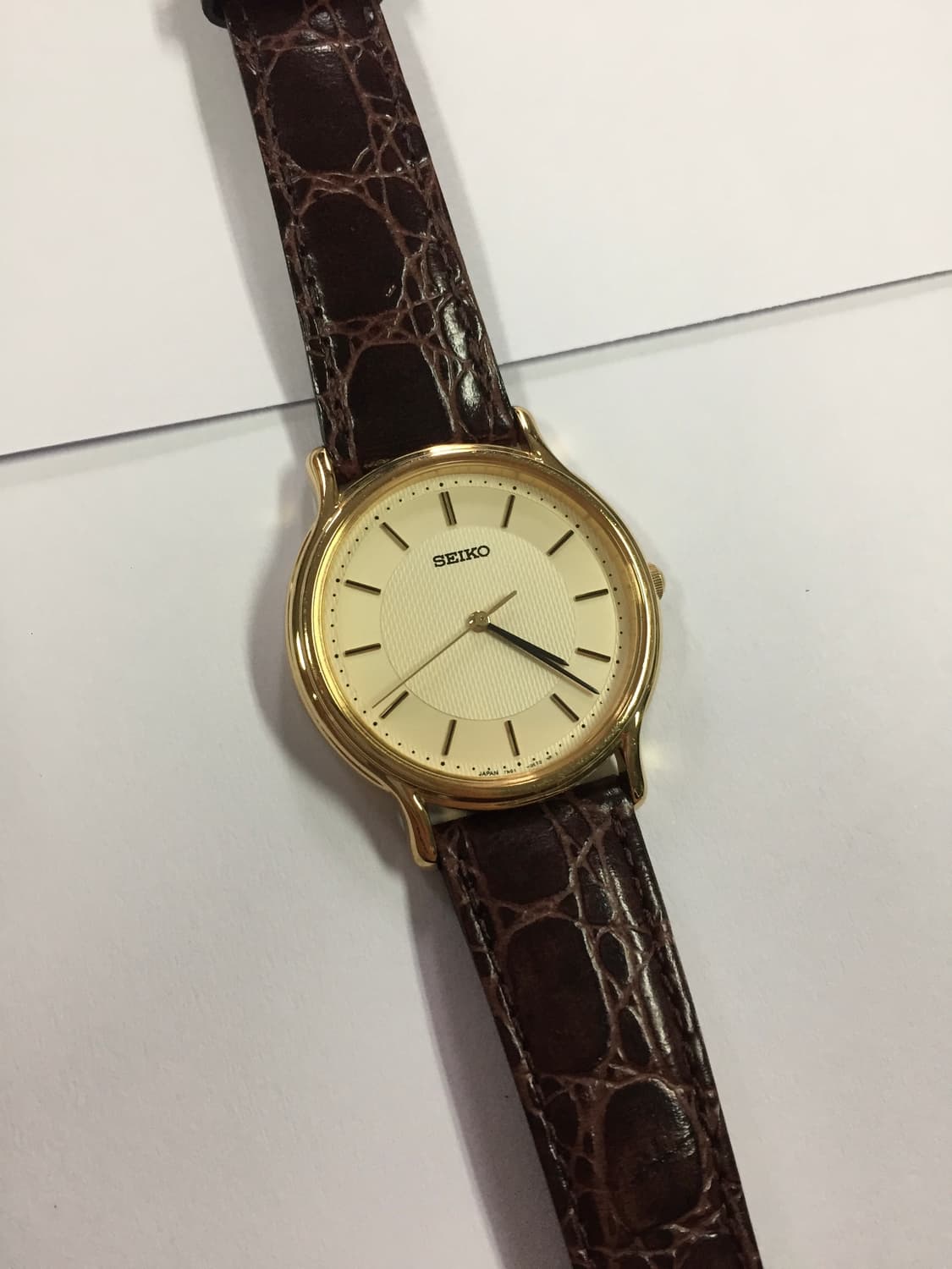 90s seiko quartz gold 상품이미지5