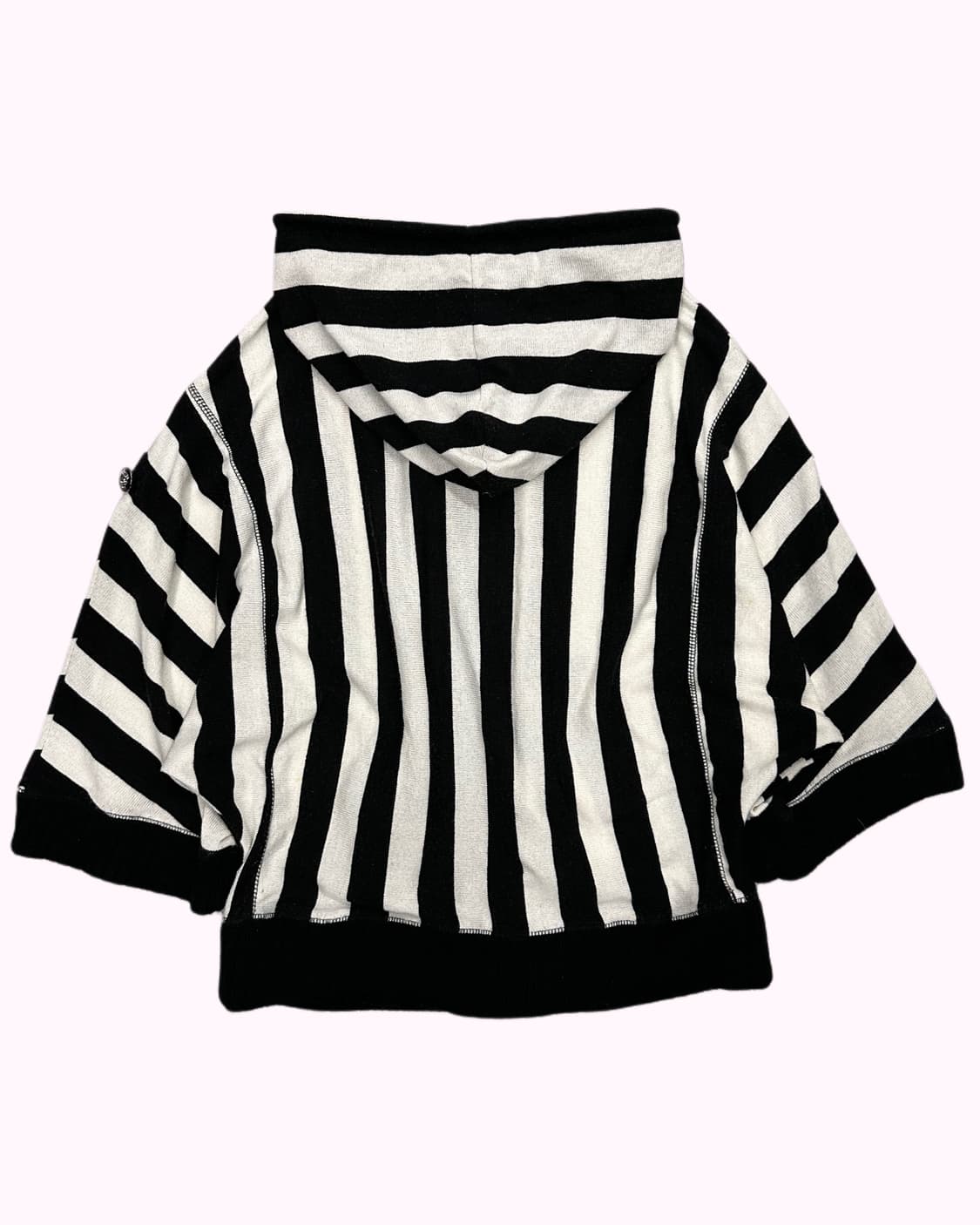 DIAMOND JULIA stripe knit hood zip-up 상품이미지4