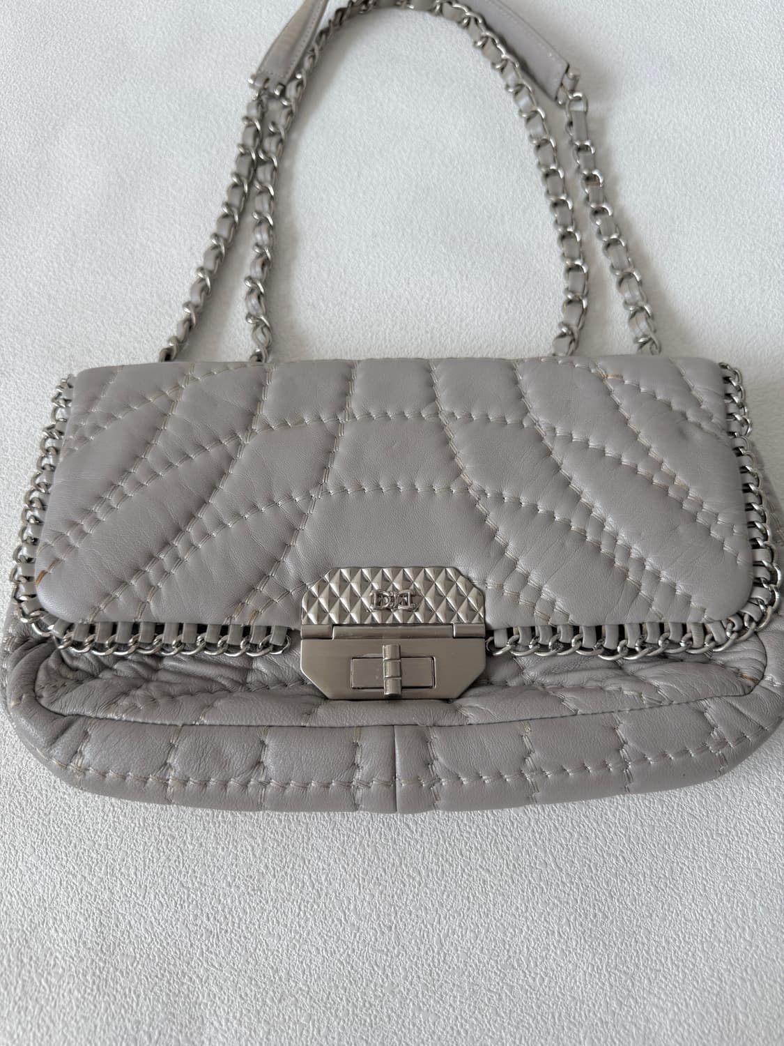 데레쿠니(DERERCUNY) 레더 체인 숄더백 상품이미지2