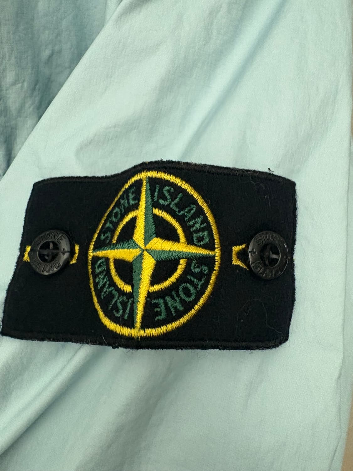 [L] 백화점판 스톤아일랜드 멤브라나 오버셔츠 아이스 상품이미지2