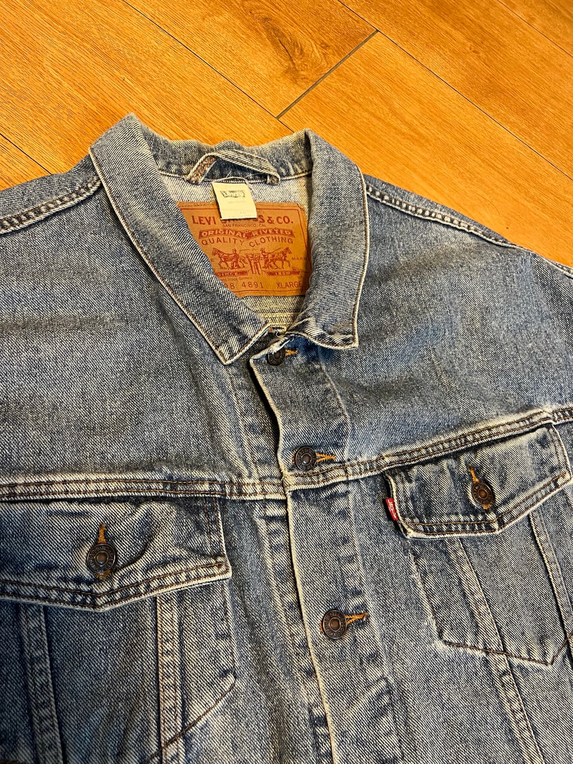Levi’s 리바이스 데님조끼 2XL 상품이미지2