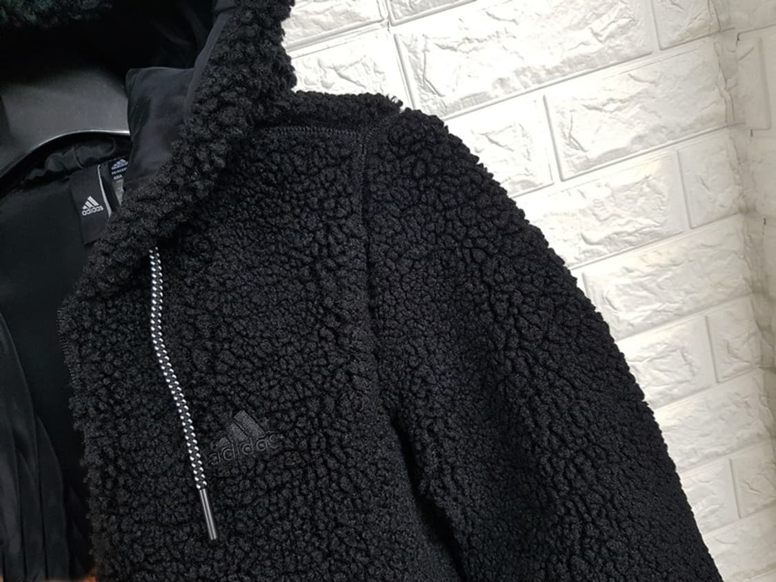 아디다스 후리스 후드점퍼 S 여성55-66 (우먼 퍼포먼스 SI 보아 풀 상품이미지3