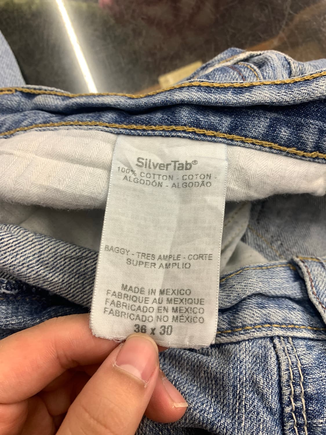 10s Levis 리바이스 실버탭 데님팬츠 (mexico) 상품이미지9