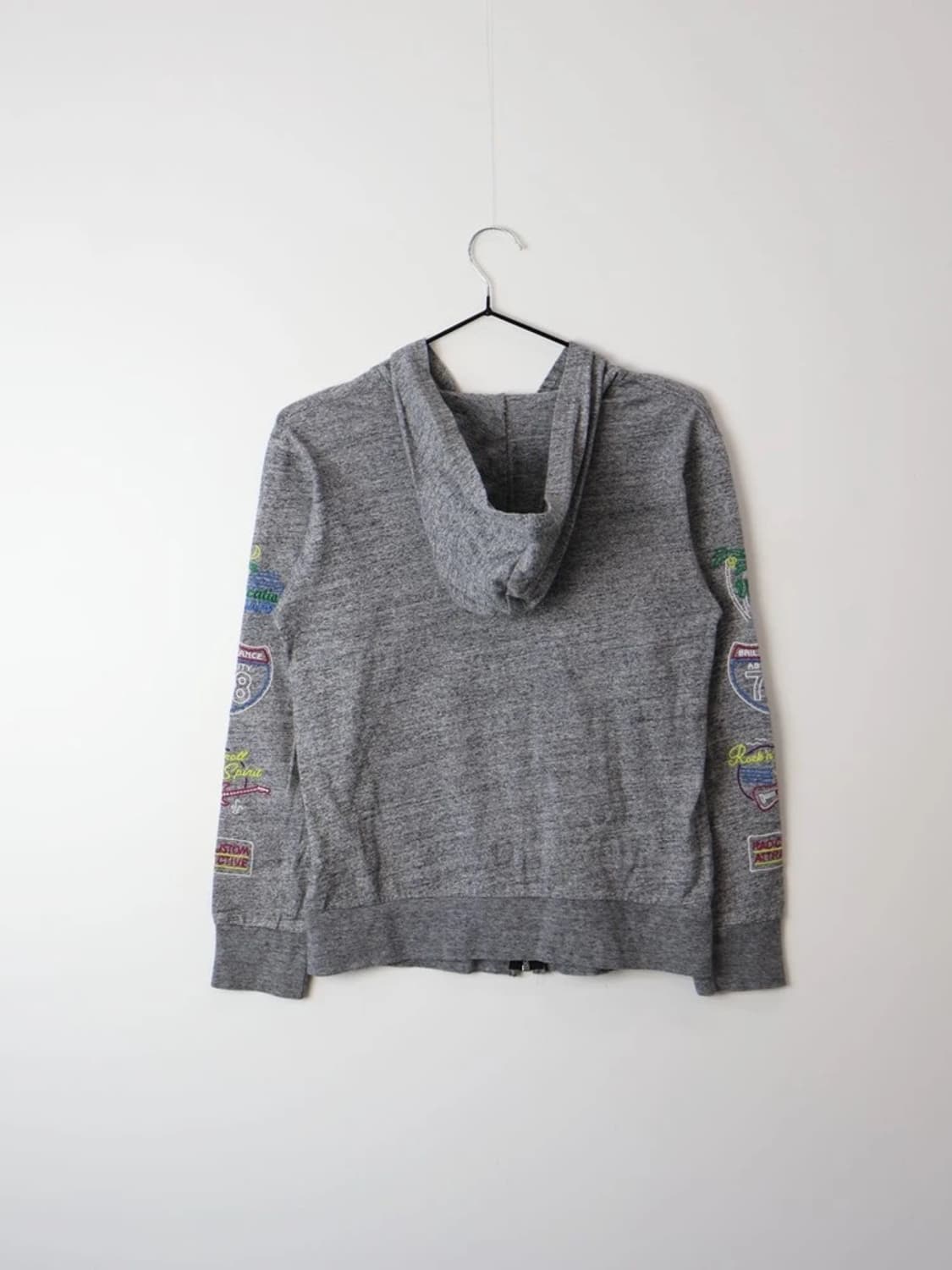 Rad Custom Sleeve Print Zip Hoodie 상품이미지6