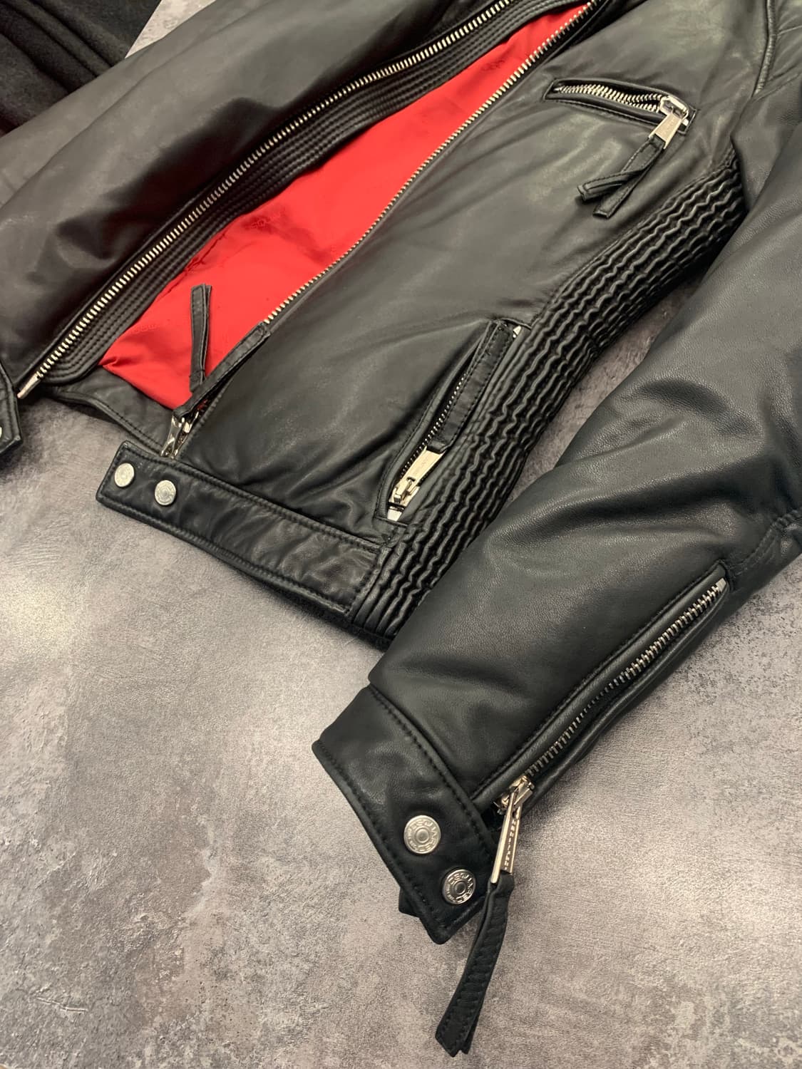 디스퀘어드 08FW 바이커 재킷(레더/다운)해외발송 상품이미지7