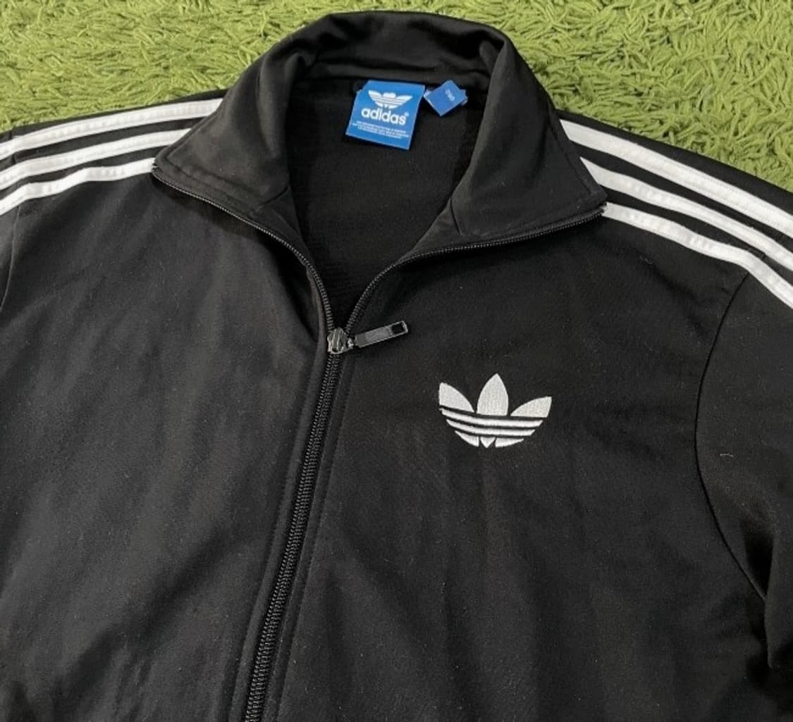 아디다스 파이어버드 블랙 검정 트랙탑 져지집업 90/S 상품이미지2