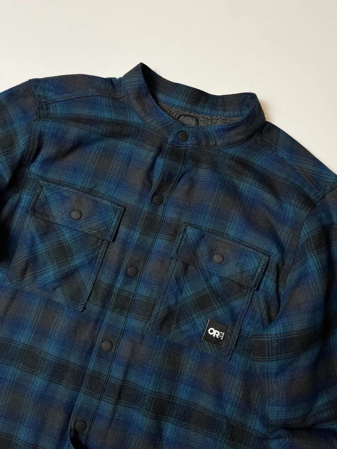 아웃도어리서치 피드백 융털 체크 셔츠 자켓 PN8761 상품이미지2